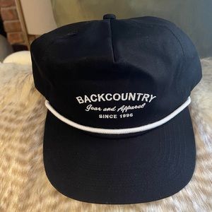 Backcountry hat brand new never worn.
